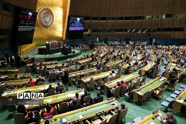 سخنرانی دکتر روحانی در اجلاس صلح برای بزرگداشت نلسون ماندلا