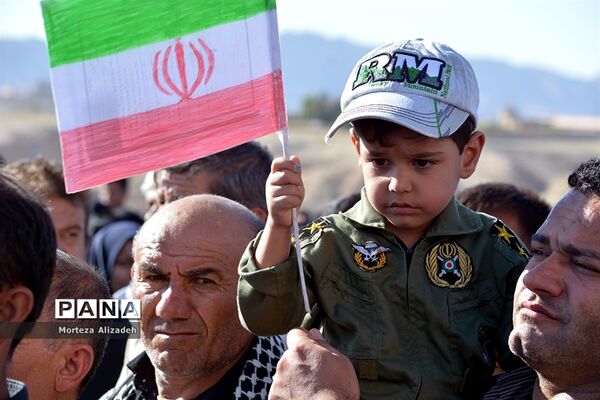 تشییع و خاکسپاری پیکر ۳ شهید حادثه تروریستی  اهوازدر باغملک
