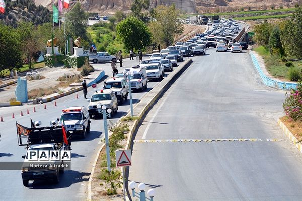 تشییع و خاکسپاری پیکر ۳ شهید حادثه تروریستی  اهوازدر باغملک