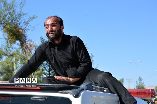 تشییع و خاکسپاری پیکر ۳ شهید حادثه تروریستی  اهوازدر باغملک