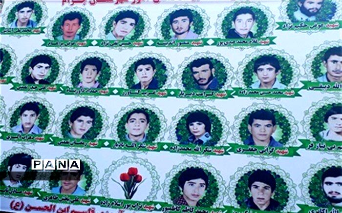 یادواره ۲۷ شهید دانش آموز شهرستان چرام برگزار شد
