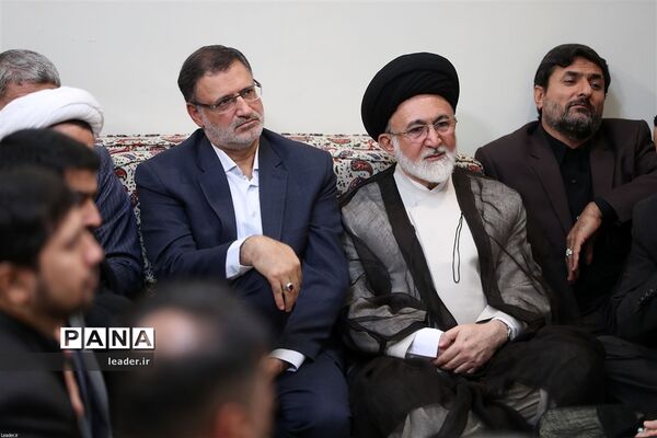دیدار جمعی از مسئولان و دست‌اندرکاران حج با مقام معظم رهبری