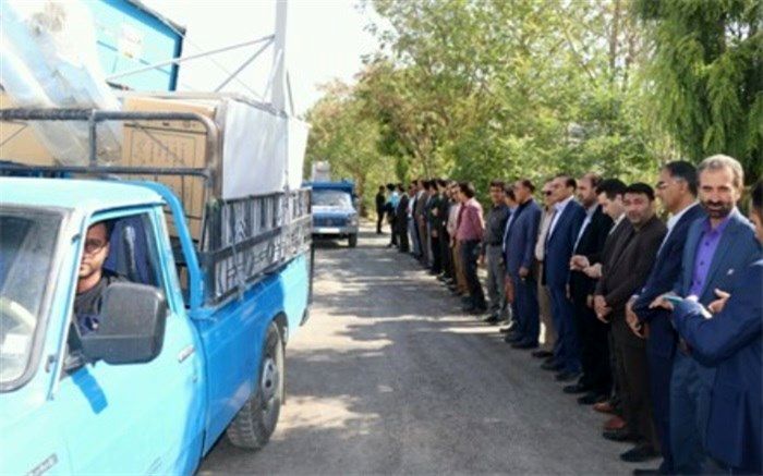 ارسال تجهیزات ورزشی به شهرستان‌ها و مناطق استان لرستان