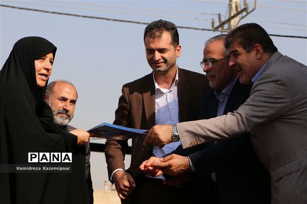 افتتاح آموزشگاه دخترانه فاطمه عرب در روستای قشلاق جیتو شهرستان قرچک