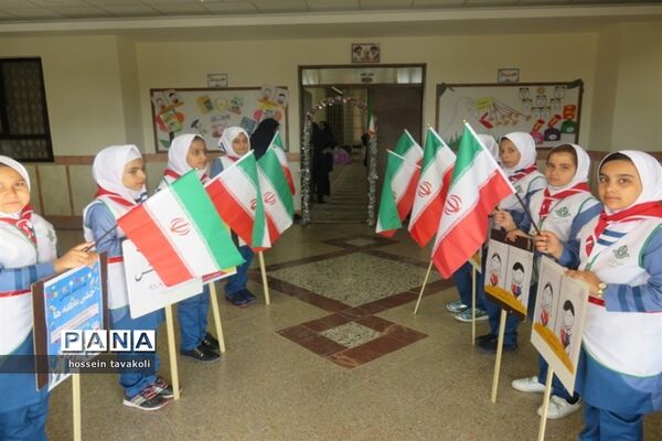 مراسم نمادین جشن عاطفه‌ها دردبستان برکت دین و دانش شهرستان طبس