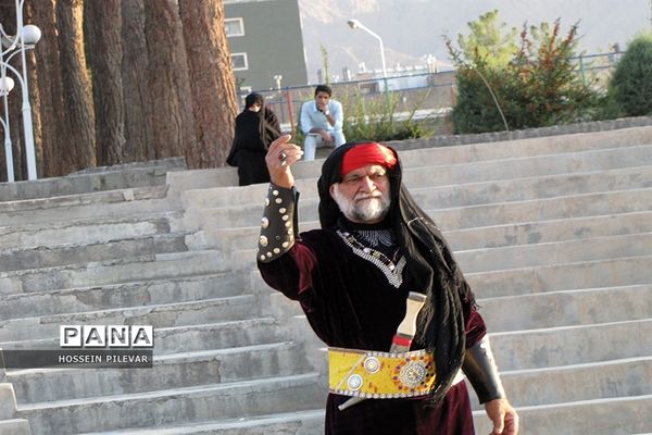 مراسم تعزیه خوانی در پارک توحید