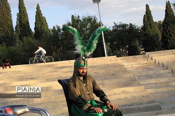 مراسم تعزیه خوانی در پارک توحید