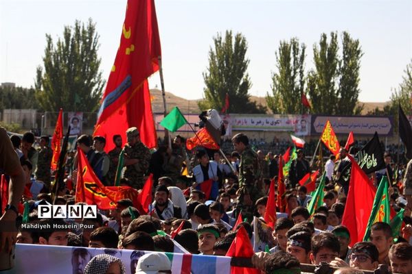 رزمایش اقتدار عاشورایی بسیج سپاهیان حضرت محمد رسول  الله (ص) در تبریز