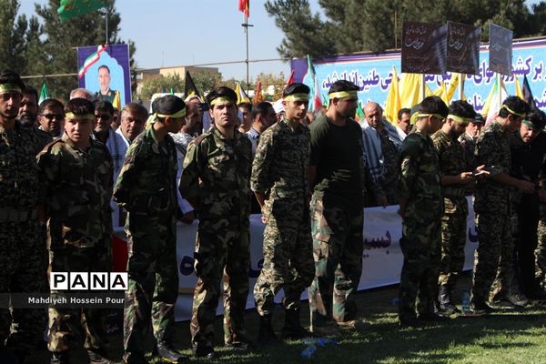رزمایش اقتدار عاشورایی بسیج سپاهیان حضرت محمد رسول  الله (ص) در تبریز