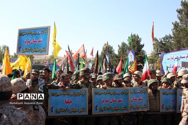 رزمایش اقتدار عاشورایی بسیج سپاهیان حضرت محمد رسول  الله (ص) در تبریز