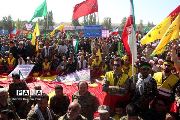 رزمایش اقتدار عاشورایی بسیج سپاهیان حضرت محمد رسول  الله (ص) در تبریز