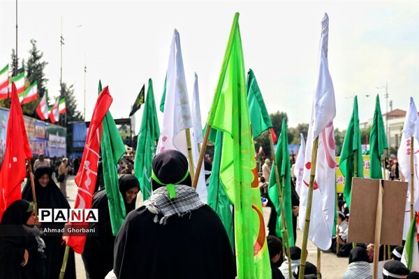 تجمع بزرگ بسیجیان مازندران