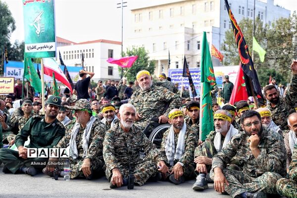 تجمع بزرگ بسیجیان مازندران