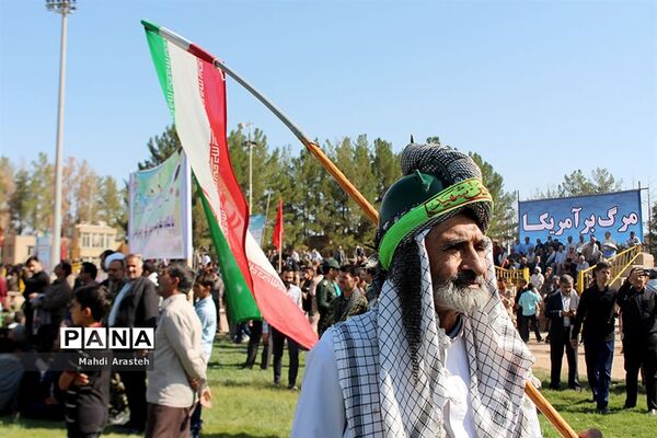 تجمع بزرگ ۲۰ هزار نفری اقتدار عاشورایی بسیجیان