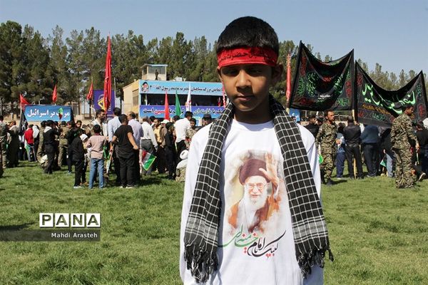 تجمع بزرگ ۲۰ هزار نفری اقتدار عاشورایی بسیجیان