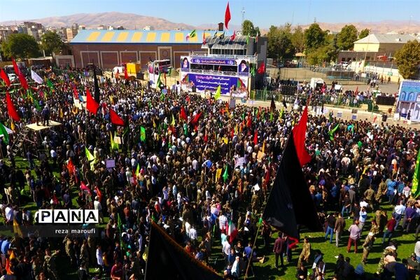 رزمایش  40 هزار نفری اقتدار بسیجیان آذربایجان غربی