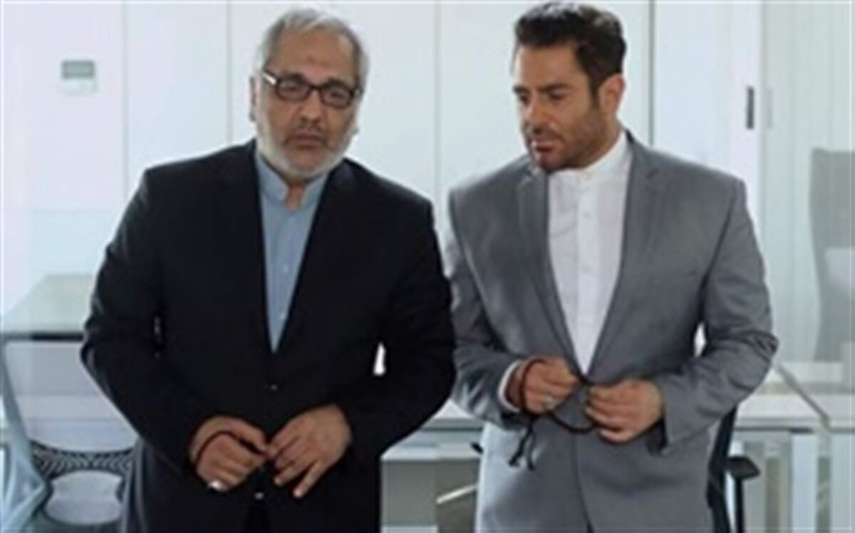 عکسی تازه از فیلم جدید مهران مدیری و رضا گلزار