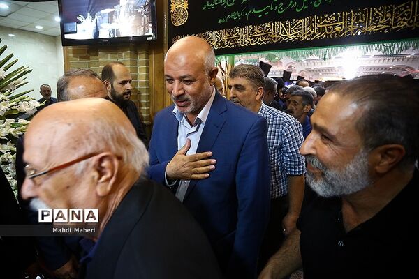 مراسم ختم پدر همسر وزیرآموزش و پرورش