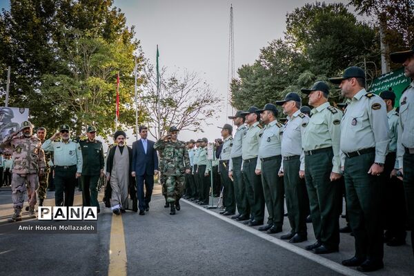 صبحگاه مشترک نیروهای مسلح به مناسبت آغاز هفته نیروی انتظامی در ارومیه