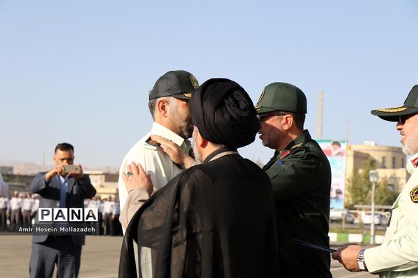 صبحگاه مشترک نیروهای مسلح به مناسبت آغاز هفته نیروی انتظامی در ارومیه