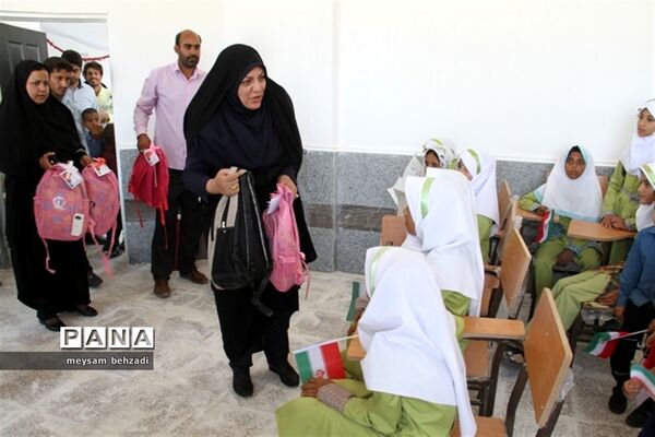 افتتاح مدرسه خیرساز