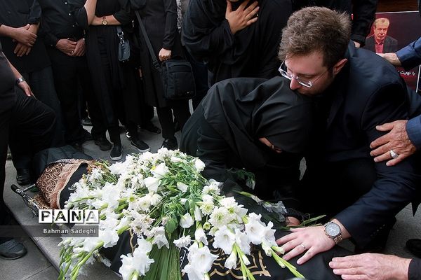 مراسم تشییع مرحوم  بهرام شفیع