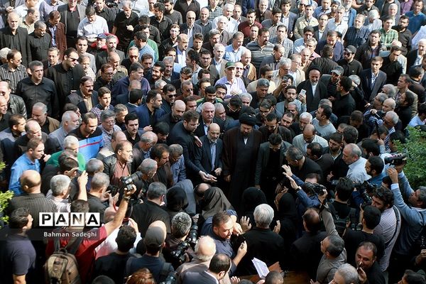 مراسم تشییع مرحوم  بهرام شفیع