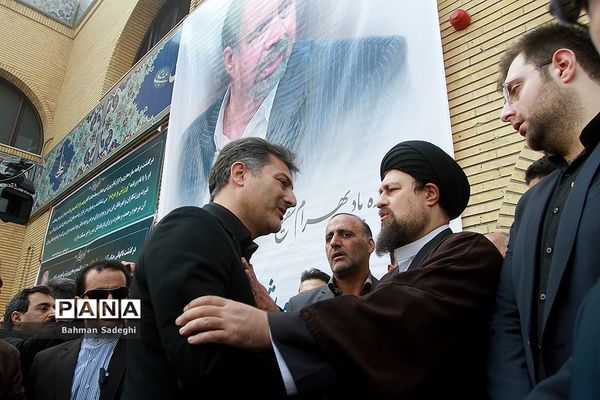 مراسم تشییع مرحوم  بهرام شفیع