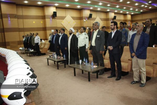 تجلیل ازموتورسیکلت سواران قانونمند در فشافویه