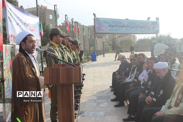 مراسم عطر افشانی گلزار شهدا، گرامیداشت هفته نیروی انتظامی  دراسلامشهر
