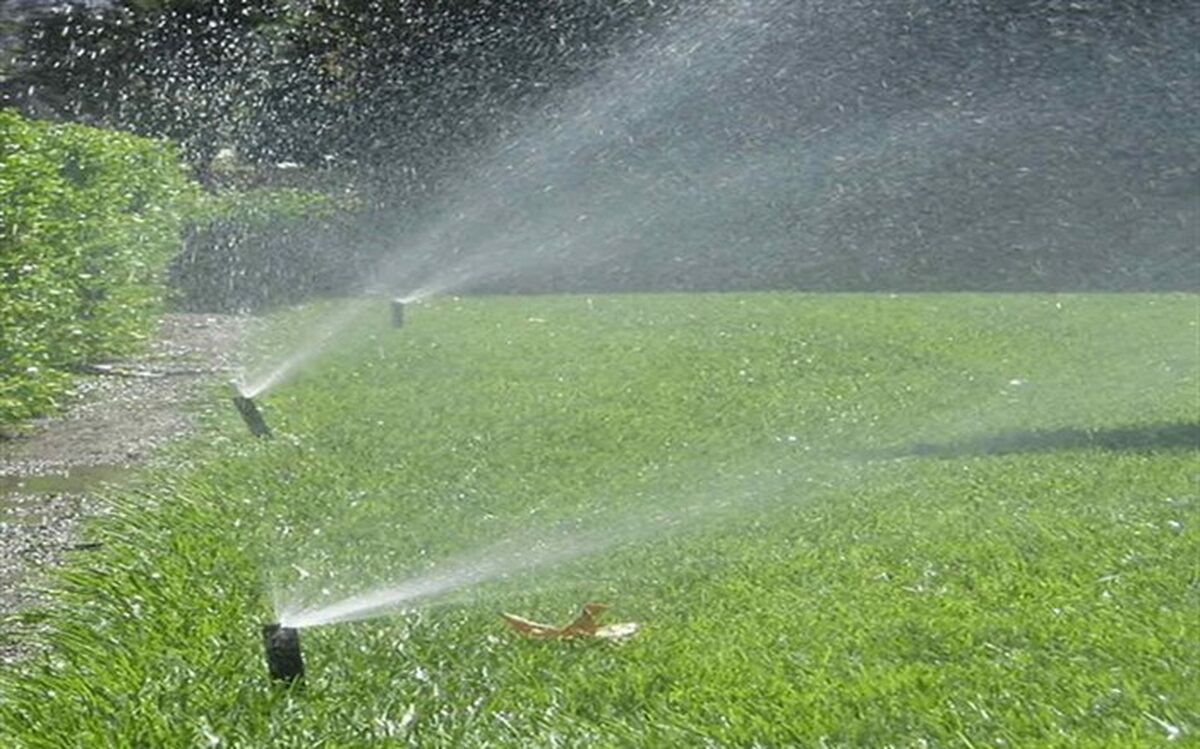 شهرداری ارومیه آب مورد نیاز بوستان های بزرگ را ذخیره می کند