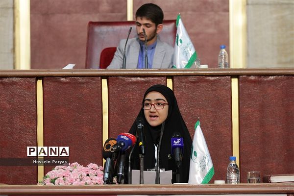 افتتاح نهمین دوره مجلس دانش آموزی