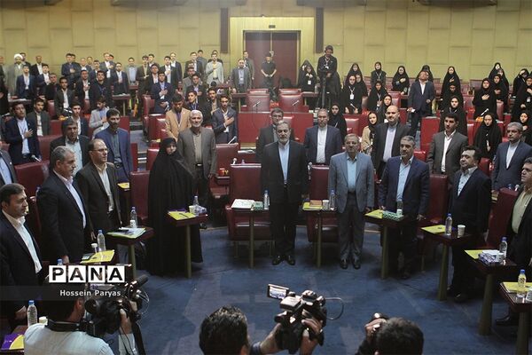 افتتاح نهمین دوره مجلس دانش آموزی
