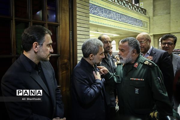 مراسم ختم مرحومه فاطمه زندبار، والده محسن و پرویز اسماعیلی