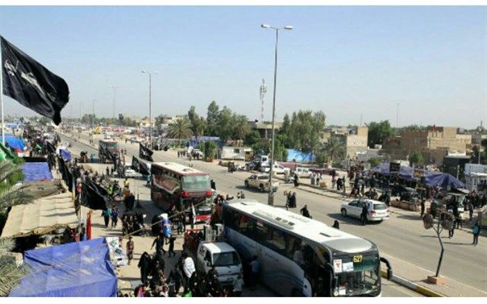 آماده‌سازی ۸۰ دستگاه اتوبوس و مینی‌بوس در نهاوند برای تسهیل تردد زائران کربلا