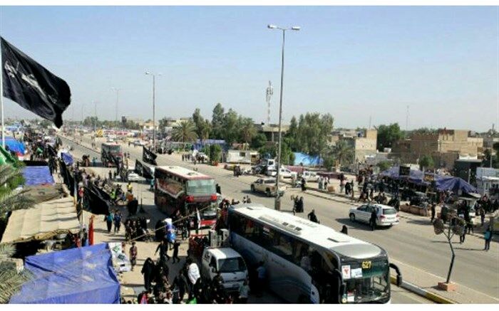 آماده‌سازی ۸۰ دستگاه اتوبوس و مینی‌بوس در نهاوند برای تسهیل تردد زائران کربلا