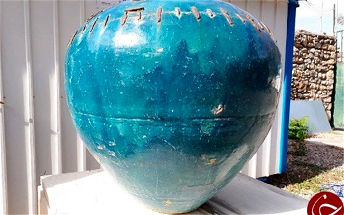 کشف 2 خمره بزرگ سفال مربوط به دوره اسلامی در گمرک بازرگان