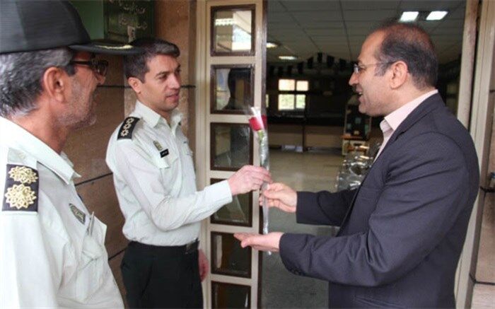 تقدیر مدیر کل آموزش و پرورش استان همدان از زحمات پلیس
