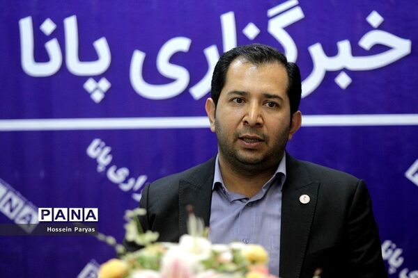 حضور شهاب الدین صابونچی، رئیس سازمان جوانان هلال احمر در خبرگزاری پانا
