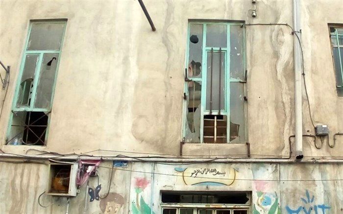 تشریح حادثه ریزش دیوار حیاط مدرسه روستایی از توابع آموزش و پرورش ناحیه دو سنندج