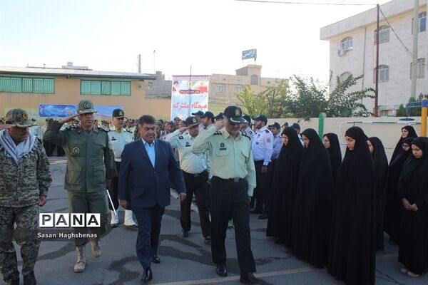 صبحگاه مشترک فرماندهی نیروی انتظامی اسلامشهر