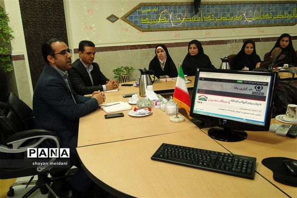 دیدار خبرنگاران  پانا با رئیس آموزش و پرورش شهرستان قدس