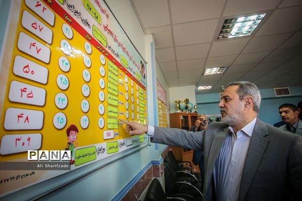 بازدید وزیر آموزش و پرورش از مدارس منطقه جوادآباد و افتتاح مدرسه اتباع