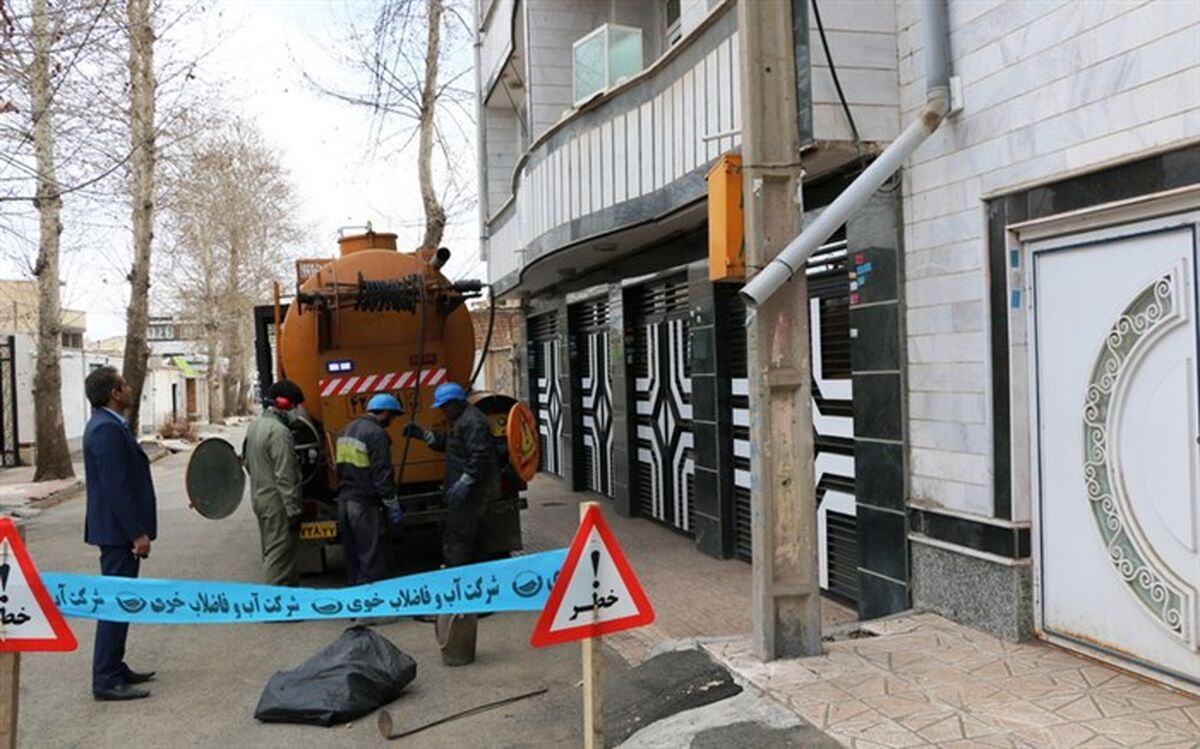 165 کیلومتر شبکه جمع آوری فاضلاب در خوی سمپاشی شد