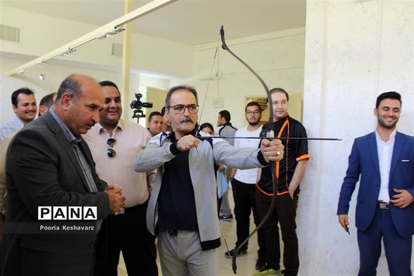 مسابقه تیر و کمان اصحاب رسانه شیراز