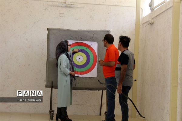 مسابقه تیر و کمان اصحاب رسانه شیراز