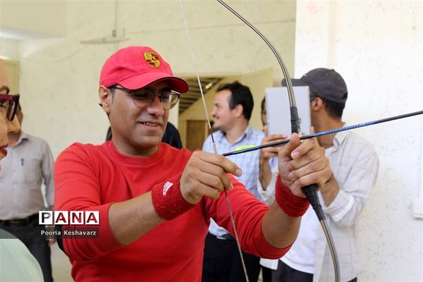 مسابقه تیر و کمان اصحاب رسانه شیراز