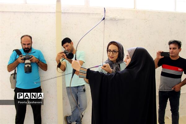 مسابقه تیر و کمان اصحاب رسانه شیراز