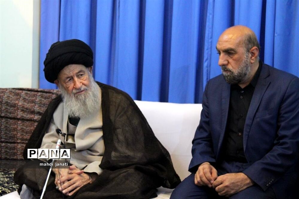 دیدار با حضرت آیت الله علوی گرگانی به مناسبت هفته پیوند اولیاء و مربیان