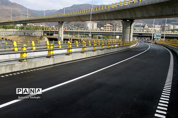 افتتاح بخش شمالی بزرگراه شهید صیاد شیرازی